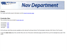 Tablet Screenshot of nav.vatsim-germany.org